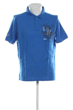 Męski T-shirt Straight Up, Rozmiar XXL, Kolor Niebieski, Cena 41,99 zł, #136870830