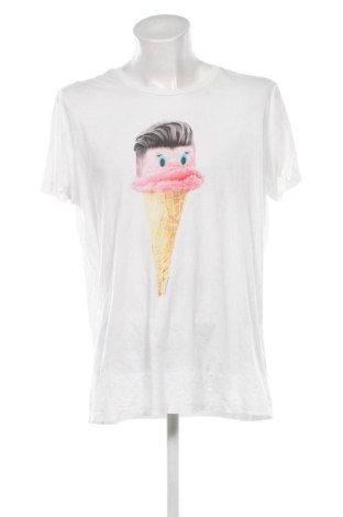 Męski T-shirt Hugo Boss, Rozmiar XXL, Kolor Biały, Cena 233,68 zł, #136902916