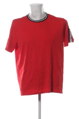 Męski T-shirt Guess, Rozmiar XL, Kolor Czerwony, Cena 102,99 zł, #136906875