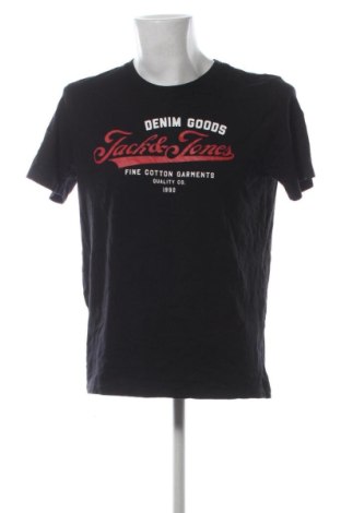 Męski T-shirt Jack & Jones, Rozmiar XL, Kolor Czarny, Cena 51,99 zł, #136907405
