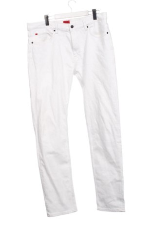 Blugi de bărbați Hugo Boss, Mărime L, Culoare Alb, Preț 278,99 Lei, #133349691