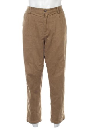 Мъжки панталон Massimo Dutti, Размер XL, Цвят Кафяв, Цена 29,00 €, #136873937