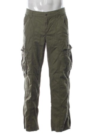 Męskie spodnie H&M, Rozmiar L, Kolor Zielony, Cena 128,21 zł, #136896558
