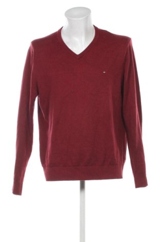 Ανδρικό πουλόβερ Tommy Hilfiger, Μέγεθος XL, Χρώμα Κόκκινο, Τιμή 51,99 €, #136849154