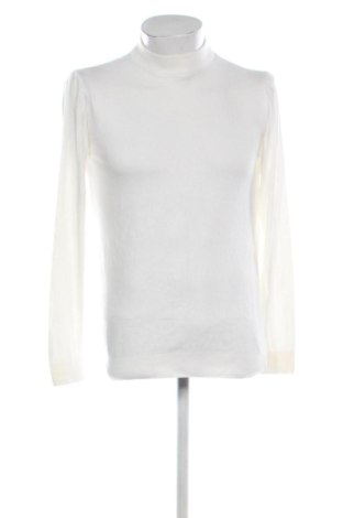Мъжки пуловер Pull&Bear, Размер M, Цвят Екрю, Цена 14,39 €, #136937292