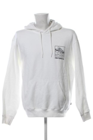 Мъжки суитшърт New Balance, Размер L, Цвят Бял, Цена 65,44 €, #136939437