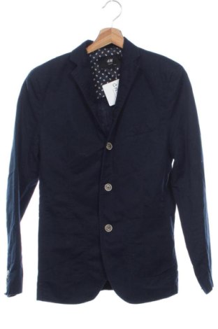 Мъжко сако H&M, Размер XS, Цвят Син, Цена 11,00 €, #136841803