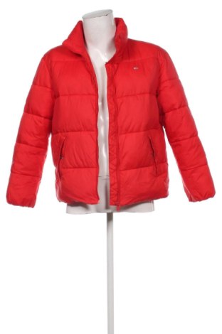 Herrenjacke Tommy Jeans, Größe M, Farbe Rot, Preis € 88,99, #133969598