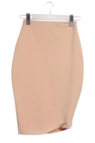 Fustă Missguided, Mărime XS, Culoare Bej, Preț 54,22 Lei, #136836284