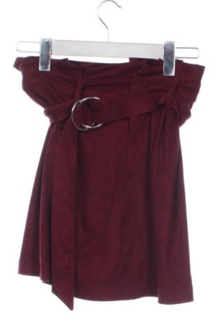 Fustă Bershka, Mărime XS, Culoare Roșu, Preț 36,49 Lei, #136896552