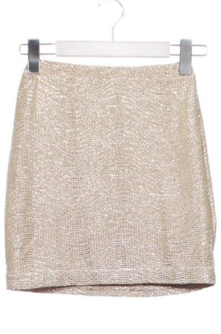 Rock H&M, Größe XXS, Farbe Golden, Preis 8,00 €, #136902231