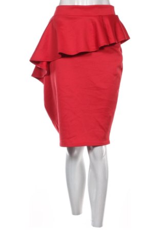 Sukně Boohoo, Velikost XXL, Barva Červená, Cena  269,00 Kč, #136923524