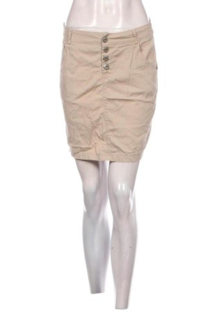 Fustă Flora, Mărime M, Culoare Bej, Preț 265,87 Lei, #136767520