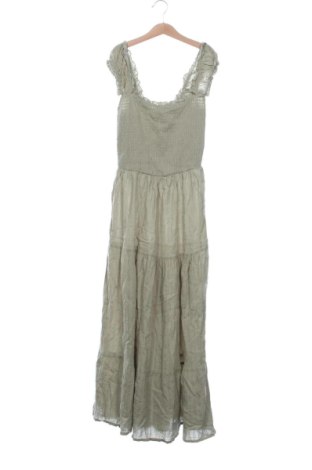 Rochie Stradivarius, Mărime XS, Culoare Verde, Preț 107,78 Lei, #136870787