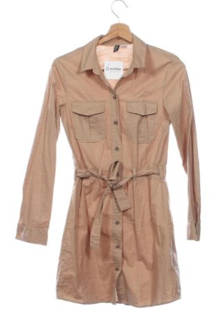 Φόρεμα H&M, Μέγεθος XS, Χρώμα  Μπέζ, Τιμή 10,93 €, #136879698