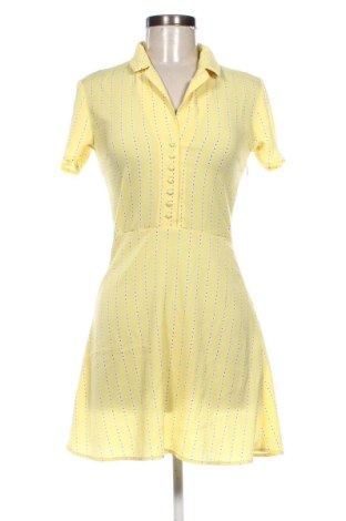 Sukienka H&M Divided, Rozmiar XS, Kolor Żółty, Cena 53,58 zł, #136896483