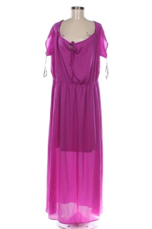 Kleid City Chic, Größe XXL, Farbe Lila, Preis 24,99 €, #136902332