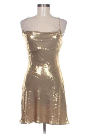 Kleid Zara, Größe XS, Farbe Golden, Preis 18,00 €, #136905697