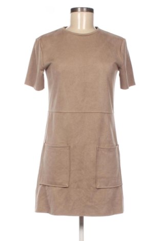Kleid Zara, Größe S, Farbe Beige, Preis 13,00 €, #136909796