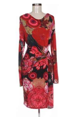Kleid Desigual, Größe L, Farbe Mehrfarbig, Preis 30,00 €, #136929646