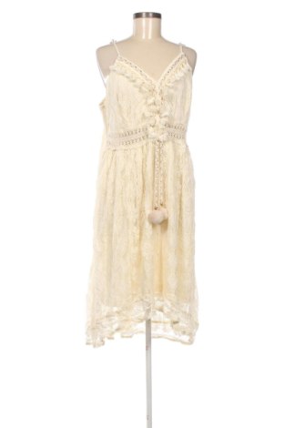 Φόρεμα Unbranded, Μέγεθος 3XL, Χρώμα Εκρού, Τιμή 26,99 €, #136947307