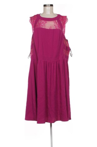 Sukienka City Chic, Rozmiar 3XL, Kolor Różowy, Cena 129,99 zł, #136947526