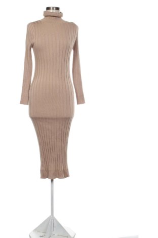 Kleid Unbranded, Größe S, Farbe Beige, Preis 11,00 €, #136952092