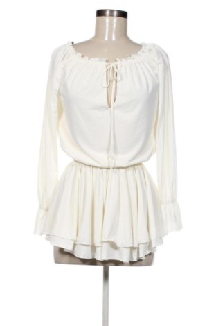 Rochie Bershka, Mărime XS, Culoare Ecru, Preț 167,99 Lei, #136957163