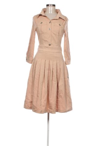 Rochie Unbranded, Mărime XS, Culoare Bej, Preț 128,30 Lei, #136957282