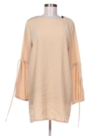 Rochie Boohoo, Mărime L, Culoare Bej, Preț 41,99 Lei, #136711716