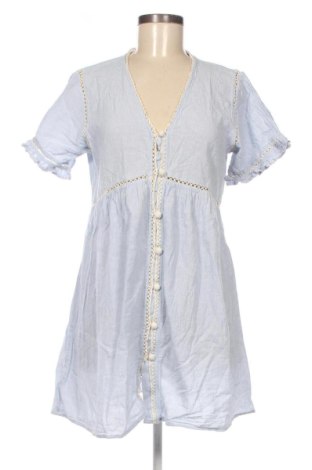 Kleid Zara, Größe L, Farbe Blau, Preis 23,00 €, #136894993