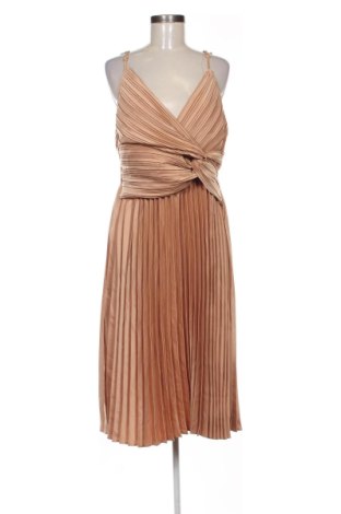 Φόρεμα Boohoo, Μέγεθος L, Χρώμα  Μπέζ, Τιμή 42,00 €, #136895558