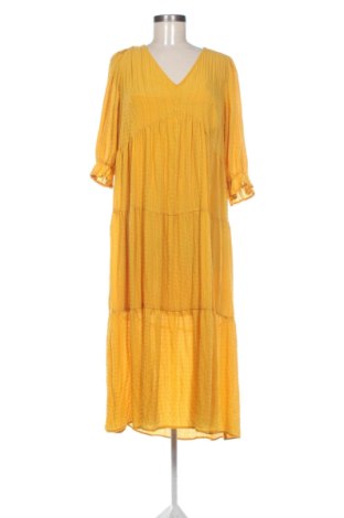 Rochie George, Mărime XL, Culoare Galben, Preț 141,02 Lei, #136925344