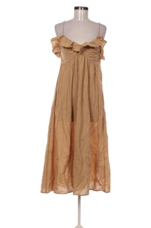 Рокля H&M, Размер XS, Цвят Бежов, Цена 15,84 €, #136956431