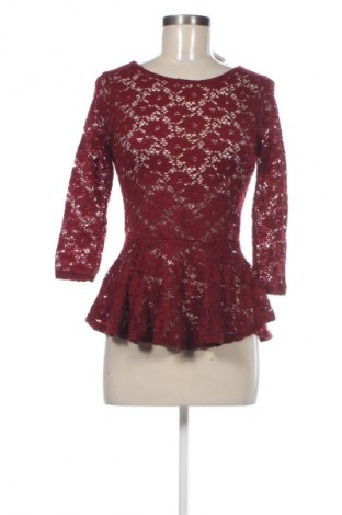 Dámská halenka Amisu, Velikost S, Barva Červená, Cena  49,00 Kč