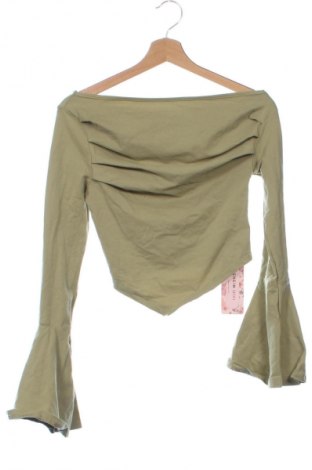 Bluză de femei SHEIN, Mărime XS, Culoare Verde, Preț 66,99 Lei