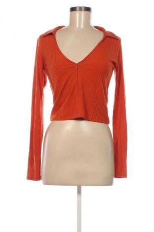 Damen Shirt Stradivarius, Größe L, Farbe Orange, Preis 2,99 €