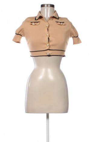 Damski kardigan Unbranded, Rozmiar M, Kolor Beżowy, Cena 37,99 zł