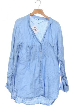 Dámska košeľa  Zara, Veľkosť XS, Farba Modrá, Cena  9,95 €