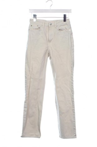 Damen Jeans Weekday, Größe XS, Farbe Ecru, Preis 10,99 €
