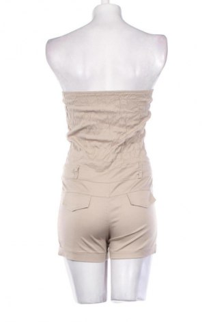 Дамски къс гащеризон Unbranded, Размер M, Цвят Бежов, Цена 2,04 €