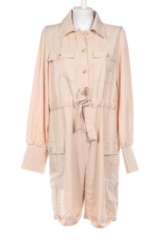 Damski krótki kombinezon Unique 21, Rozmiar L, Kolor Beżowy, Cena 25,99 zł