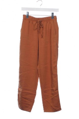 Dámské kalhoty  H&M, Velikost XS, Barva Oranžová, Cena  109,00 Kč
