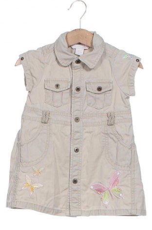 Детска рокля H&M, Размер 6-9m/ 68-74 см, Цвят Бежов, Цена 2,04 €