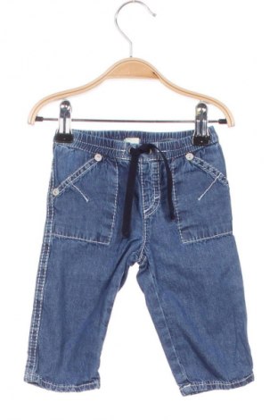Dziecięce jeansy United Colors Of Benetton, Rozmiar 2-3m/ 56-62 cm, Kolor Niebieski, Cena 6,99 zł