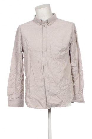 Herrenhemd About You, Größe L, Farbe Grau, Preis € 4,99