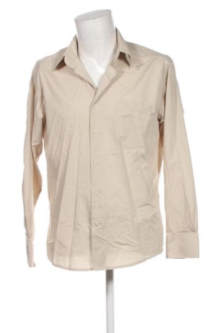 Herrenhemd Unbranded, Größe XL, Farbe Beige, Preis € 4,99