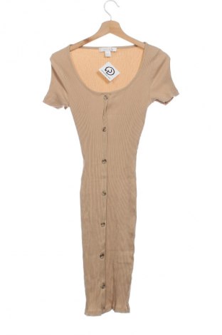 Šaty  Amisu, Velikost XS, Barva Béžová, Cena  199,00 Kč