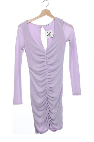Kleid Tally Weijl, Größe XS, Farbe Lila, Preis 2,99 €