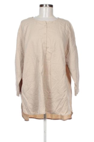 Bluzka damska Zanzea, Rozmiar 3XL, Kolor Beżowy, Cena 43,99 zł, #136946144